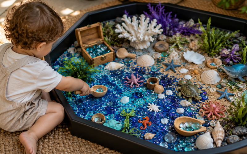 Under the Sea Sensory Play Ideas: Dive Into an Ocean Adventure at Home