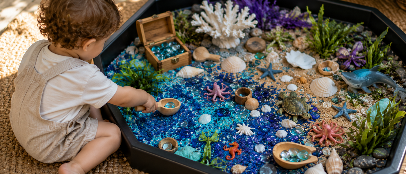 Under the Sea Sensory Play Ideas: Dive Into an Ocean Adventure at Home