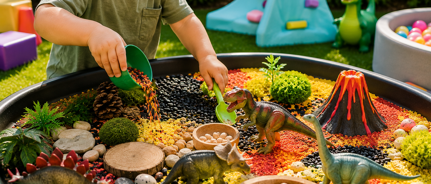 Dinosaur Sensory Play Ideas: Create a Dino World Adventure Your Little Explorer Will Love